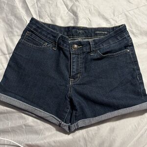 Jessica Simpson Dark Blue Jean Shorts